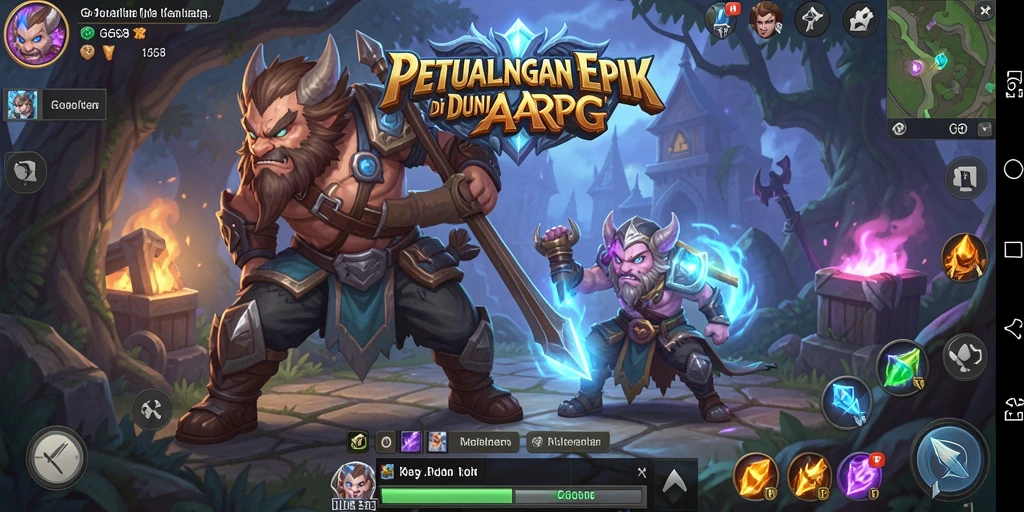 Screenshot utama G668 menampilkan aksi pertempuran yang mendebarkan.