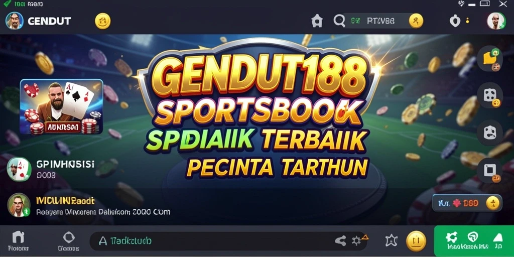 Tampilan gameplay Sportsbook yang menarik dan interaktif.