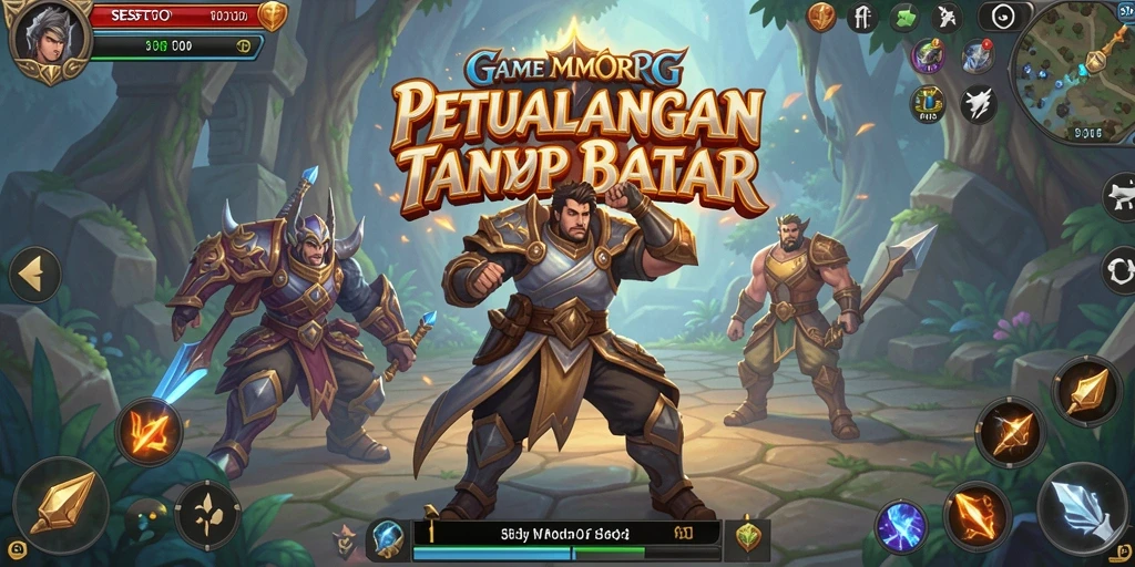 Screenshot gameplay SESETOTO yang menampilkan petualangan seru dalam dunia MMORPG.